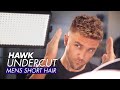 Hawk Undercut - Men short hair for Summer