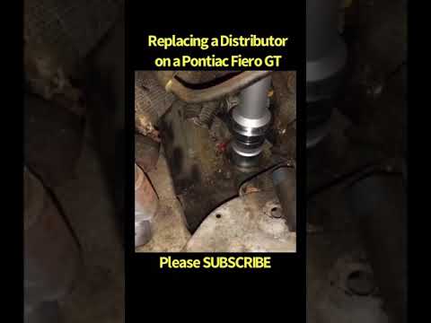 How to replace a distributor on a Pontiac Fiero GT. Full video on my YouTube channel.