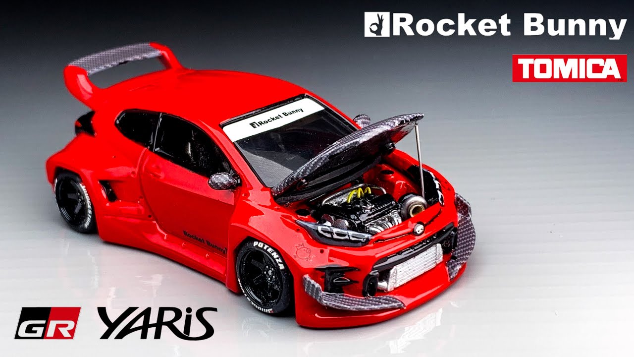 GR YARIS Rocket Bunny Tomica Custom