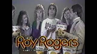 1987 Roy Rogers Chicken "Paul Shaffer Impression" Commercial