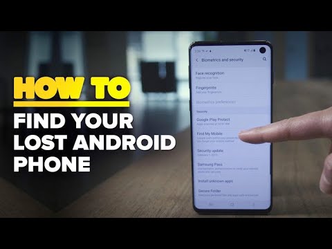 Video: How To Find Your Lost Android Phone