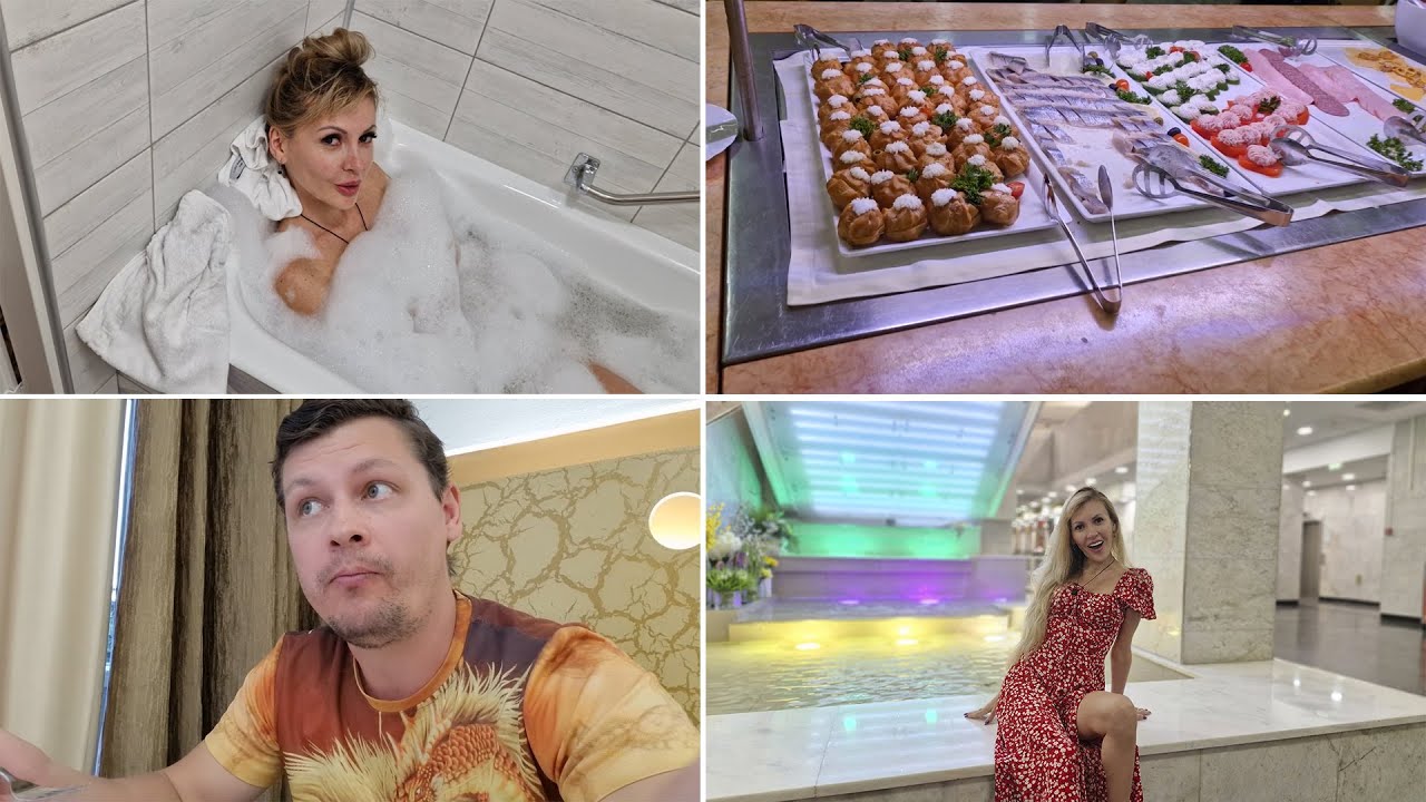 ОБЪЕЛИСЬ по ПОЛНОЙ | Вот это УЖИН ШВЕДСКИЙ СТОЛ | Ванна с ПЕНОЙ | Обзор ...