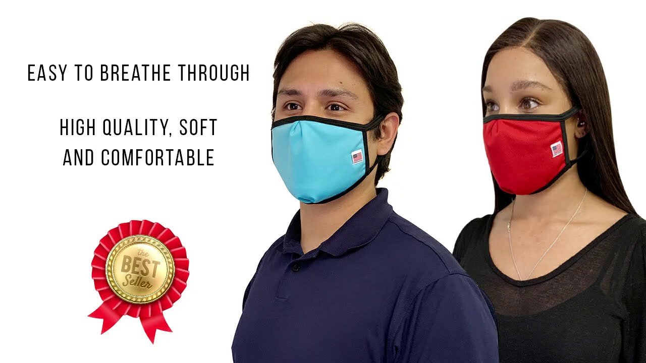 Casaba Face Masks Reusable Washable Cotton Made in USA