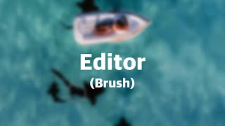 Superimpose X Tutorial: Editor (Brush)