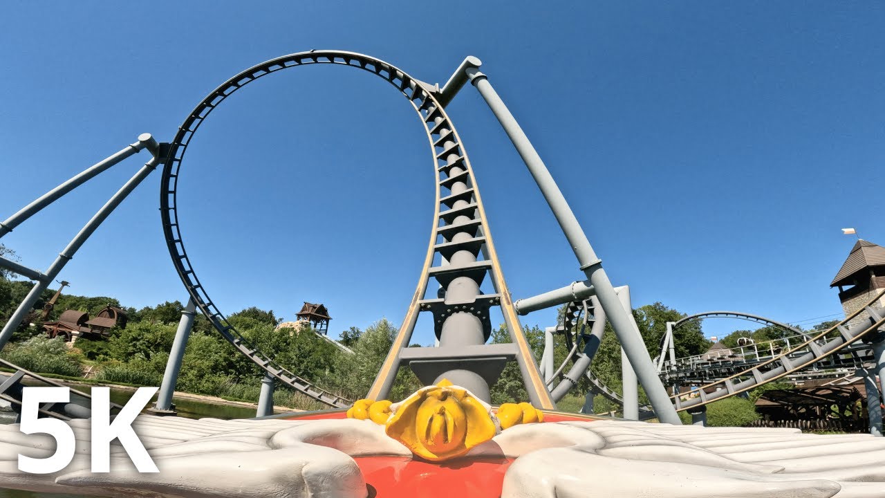 Lech Coaster POV 5K60 FPS // Legendia - Frontseat