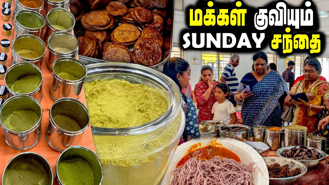 ஊரே பயன்பெறும் CHENNAIயின் SUNDAY சந்தை | DEC 01 2024 | MSF