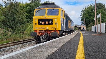 GBRf 47739 Passes Through Warminster 8/9/22
