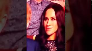 Prince Harry and Meghan Markle, Meghan looks like a robot, the wires are crossed