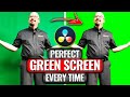 Cran vert parfait chroma key impeccable dans davinci resolve