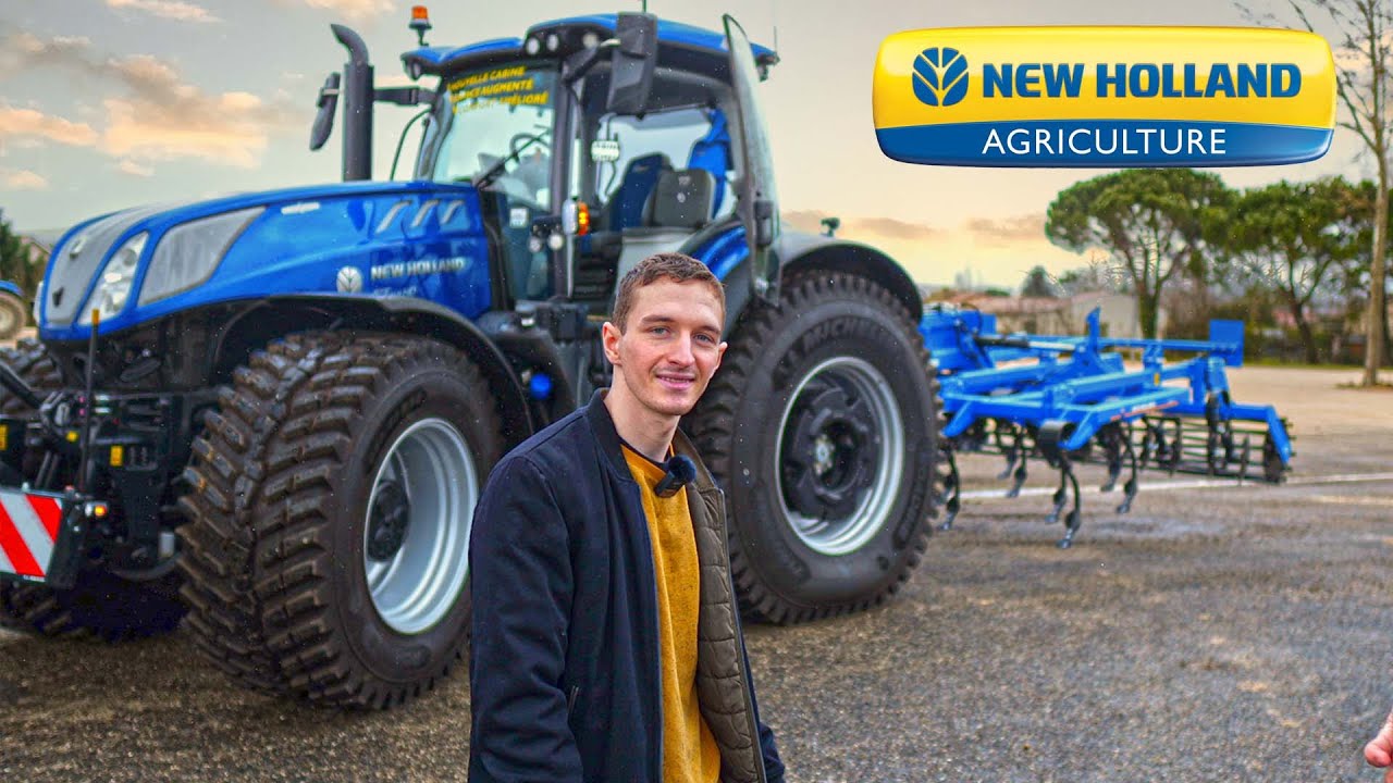 JE TESTE LES NOUVEAUX MODÈLES DE CHEZ NEW HOLLAND YouTube