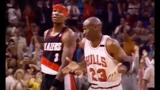 Michael Jordan- 1992 NBA Finals _ Game 1 Highlights (Bulls vs Blazers)