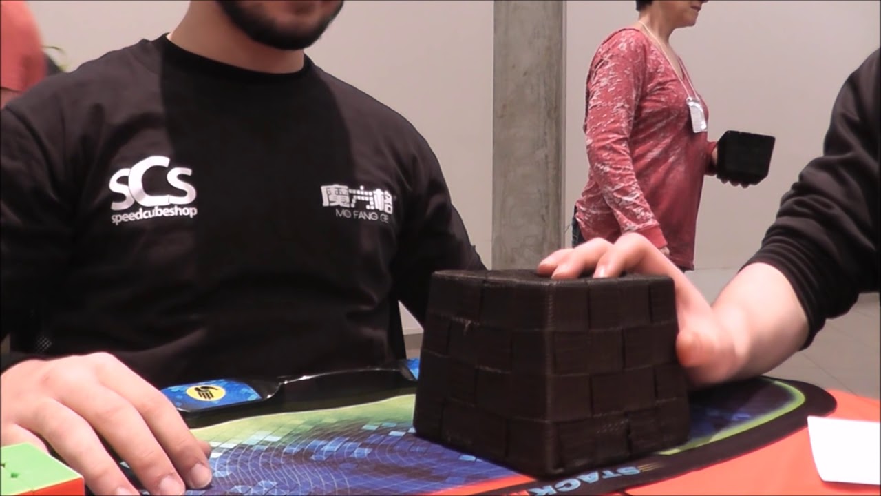 10.87 Official 3x3 One-Handed Average WR4 [CUTS2018]