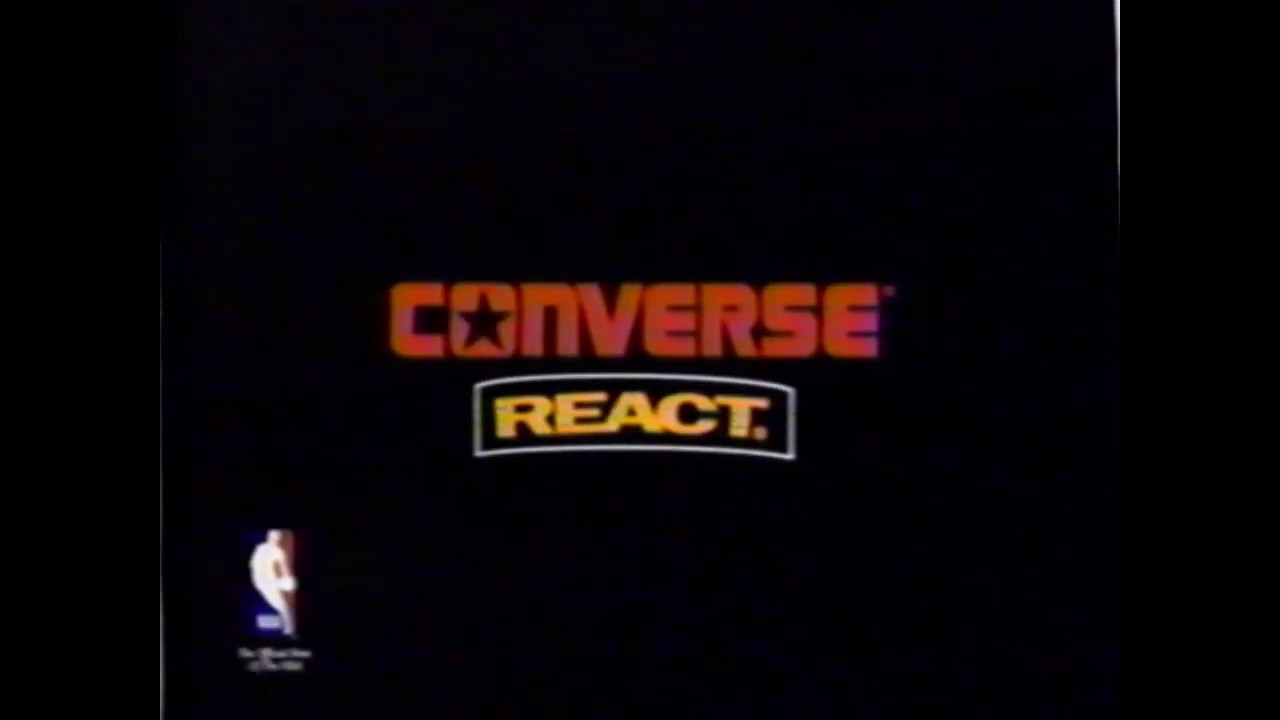 Escalofriante Defectuoso inversión Converse React Sneakers Vintage Commercial Kevin Johnson - YouTube