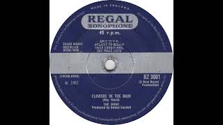 UK New Entry 1967 (225) The Move - Flowers In The Rain