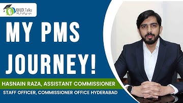 My PMS Journey | Hasnain Raza | PMS 2023 | PMS Exam Preparation | Khudi Talks