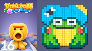 PIXELDOM POP BLAST – Level 16: Pixel Smash Mania #pixeldompopblast #pixeldompopblastgame