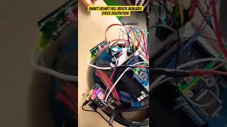 smart helmet project , human safety project , science working project , Arduino project