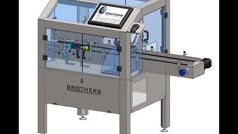 Print and Apply System for Carton & Shipper for Online, Offline Operation and also for Track & Trace