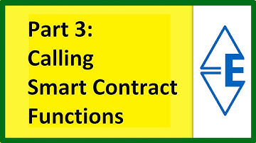 Part 3 - Call smart contract functions using web3 js