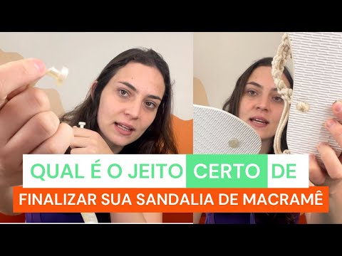 Como finalizar a sua sandália com botões (FAÇA VOCÊ MESMA)
