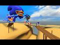 Which Member Of The Shin Sonic Tapes Family Can Jump Over? - Garry's Mod