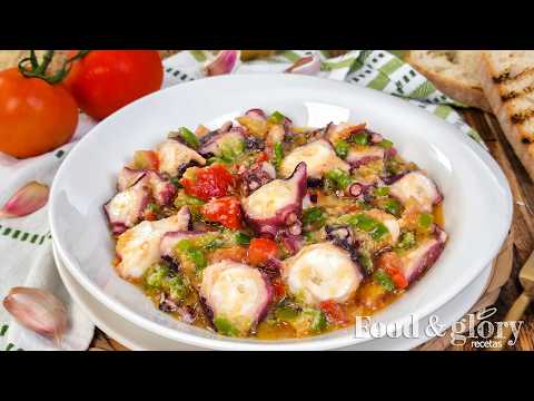 Esta es la ensalada favorita de los pescadores de la Costa del Sol: Pulpo a la marenga