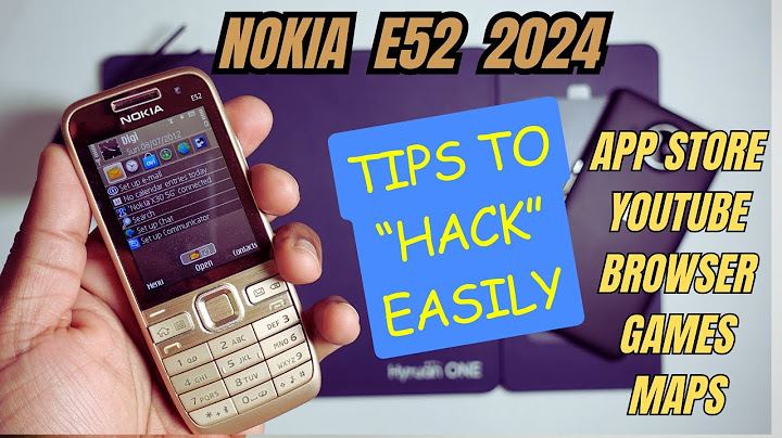 "HACKING" NOKIA E52 IN 2024!  TIPS FOR EASY HACK INSIDE...