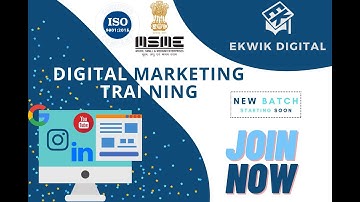 Ekwik Digital Video Course At the price of 499/Month