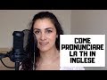 IMPARARE L'INGLESE: Come pronunciare la TH in inglese