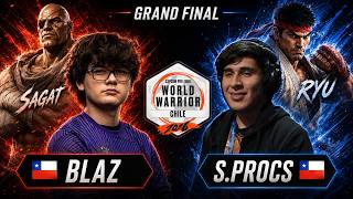🔥 GRAND FINAL - BLAZ vs SCORPIONPROCS | Sagat vs Ryu | World Warrior CPT 2026: Chile #4 | SF6 🔥