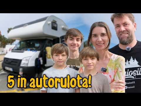 Cum reuseste o famili cu 5 membri sa calatoreasca cu autorulota de 5 ani?