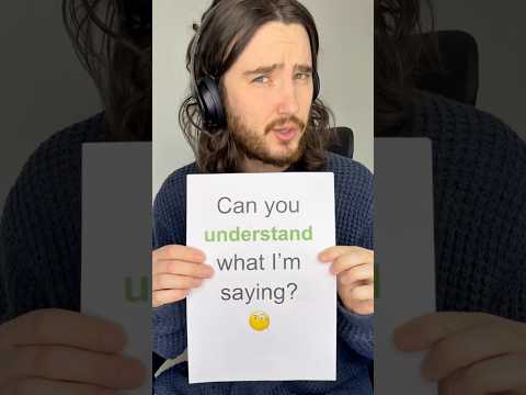 Can you understand