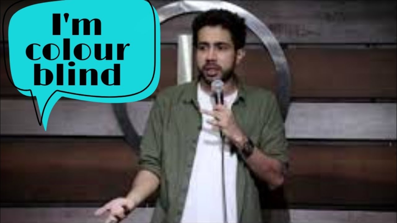 I'm colour blind feat Abhishek upmanyu-stand up comedy