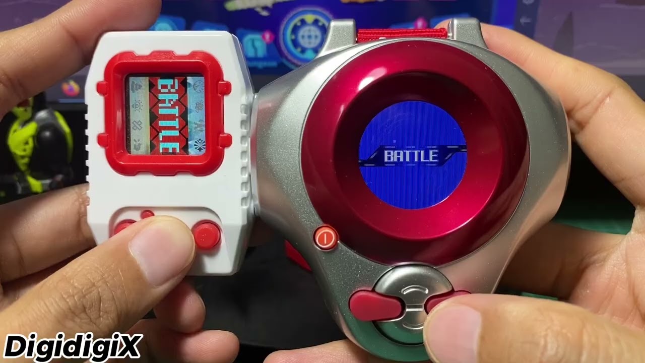 Digimon Pendulum color ver 7 VS D-Ark Color - YouTube