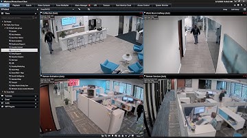 Demonstrating the Axis Door Station and Axis Optimizer Plugin on the Milestone Public Demo Site