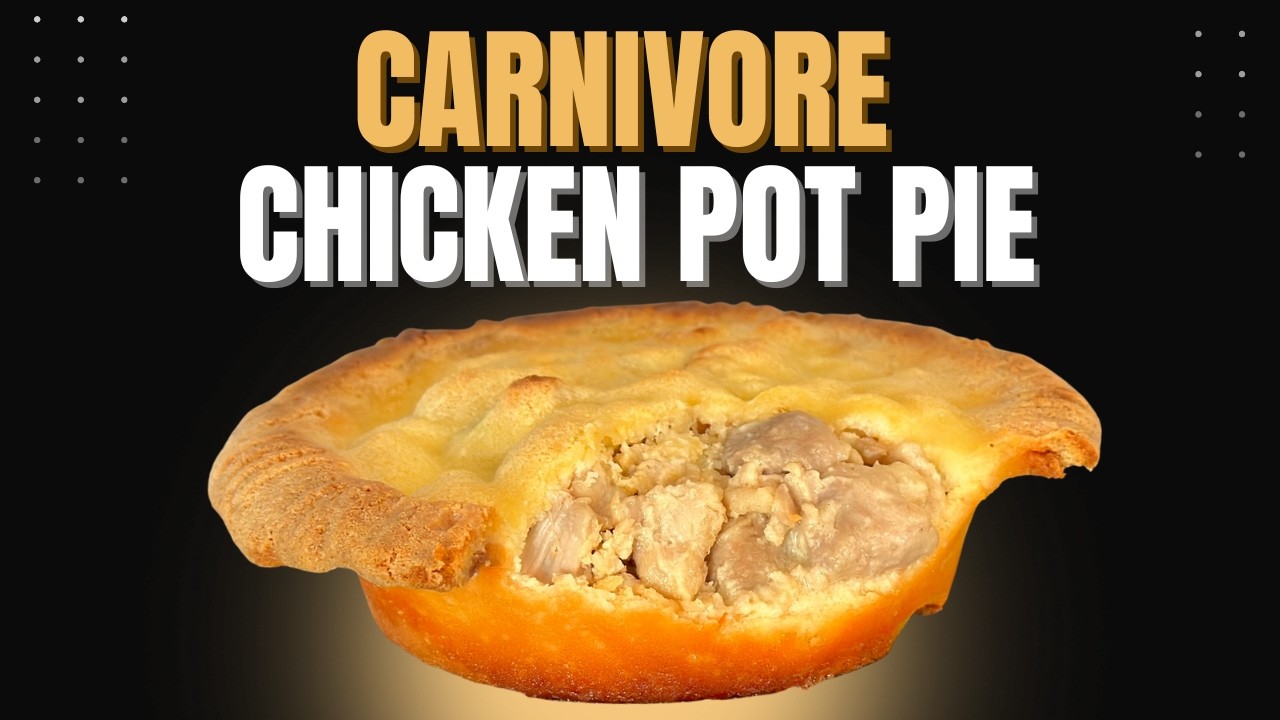 Carnivore Chicken Pot Pie | Flaky Crust, Creamy Chicken Filling