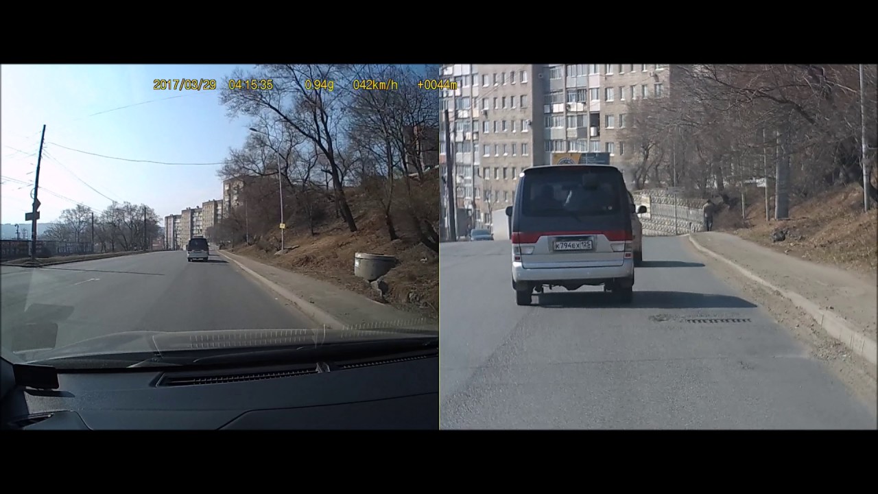 Cansonic Ultraduo Z1 ZOOM GPS Передний план с двух камер 1080р