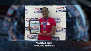 ANTIGUAN SWIMMER ALANDRA DUBLIN AWARDED IN NEW YORK