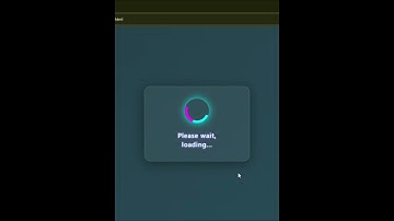 Satisfying CSS Loader Animation 🔄 | tech programming #coding #tranding #html5css3
