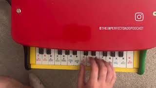 How to play Boston by Augustana on a kids piano screenshot 5