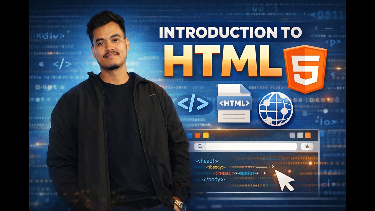 HTML Introduction and Software Installation - 1 - YouTube