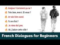 French Dialogues for Beginners | Daily Useful Conversations in French with English Translation.