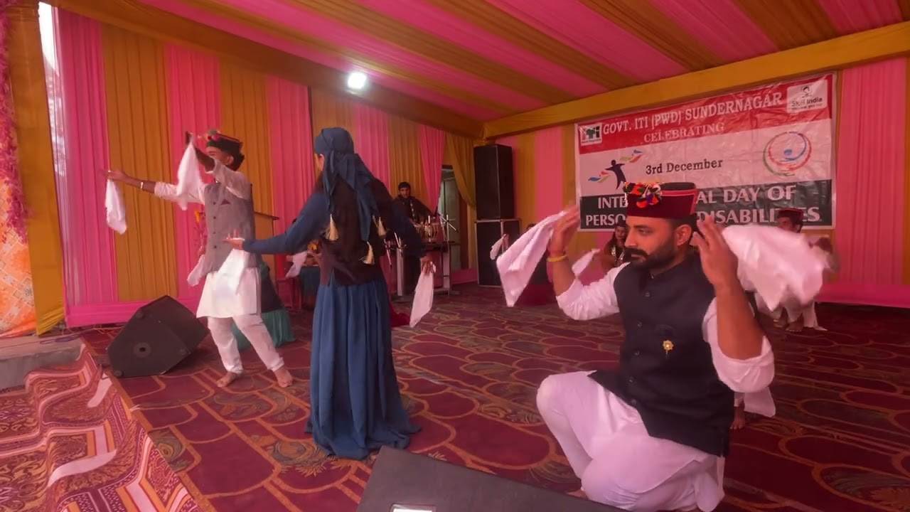 PWD ITI SUNDER NAGAR GIRLS DANCE 🌺🎀