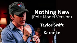 Nothing New taylor Swift Ft Phoebe Bridgers Cover  Role Model Karaoke