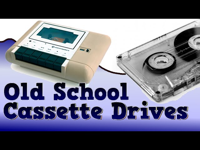 How old school cassette tape drives worked class=