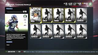 Madden 17 Ultimate Team :: NEW Football Outsiders Thomas Rawls! :: Madden 17 Ultimate Team