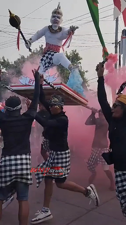 Ngak disangka ogoh - ogoh anoman ini ambruk core #shorts