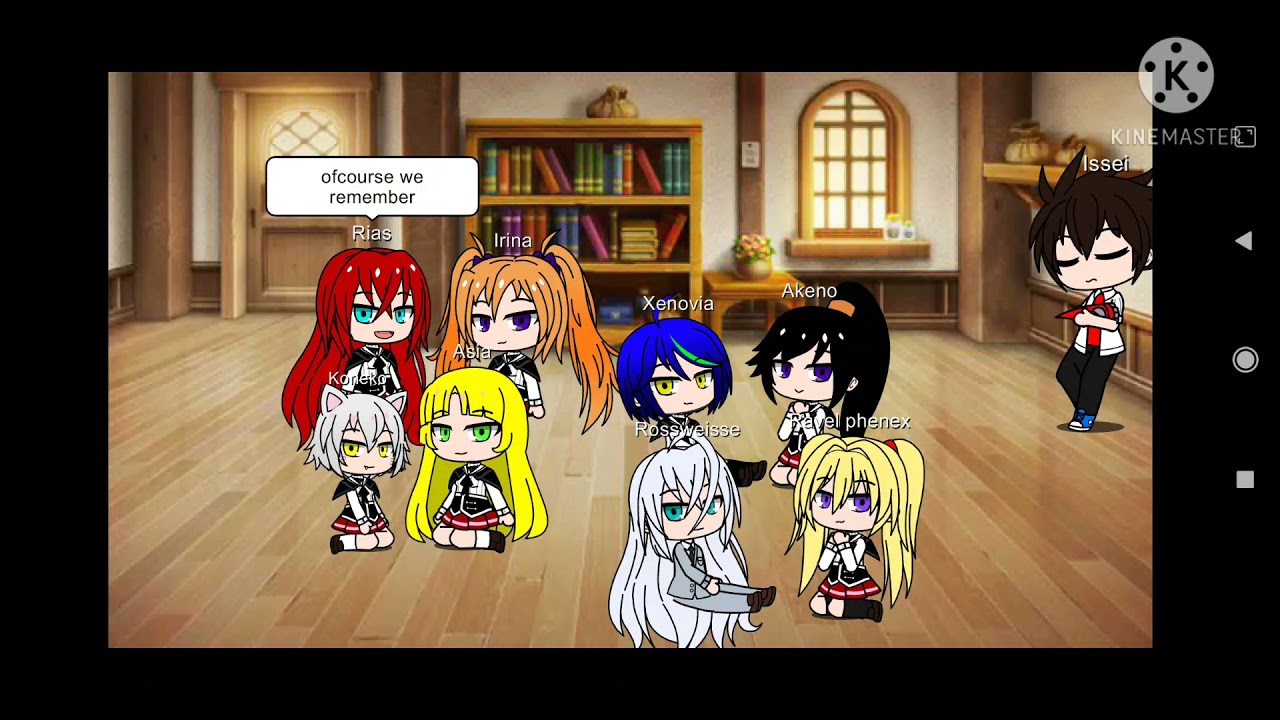 HIGHSCHOOL DXD REACT NARUTO PART 3 {PART 4??? }