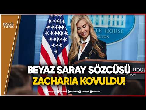 Beyaz Saray'da Sözcü Krizi: Yeni Sözcü Zacharia Sadece 5 Gün Sonra Kovuldu!