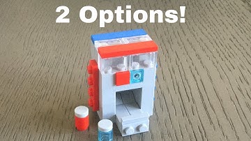 Mini LEGO 2 Flavor Option Vending Machine - Easy Tutorial *No Technic Pieces*